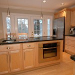 Kitchen with French Doors to Deck 280 Grovers