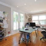 Office with French Doors to Deck 280 Grovers
